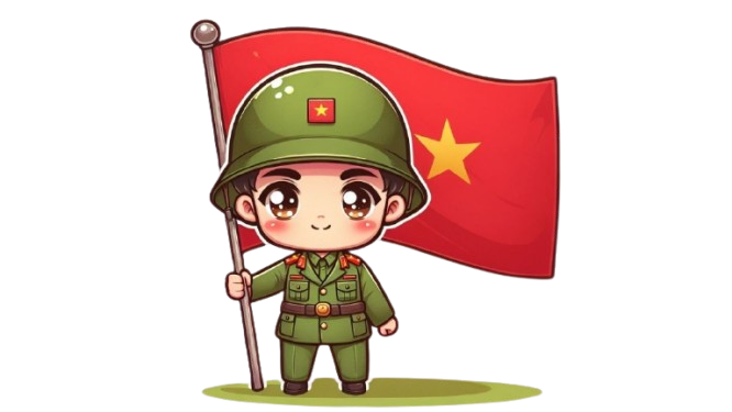 Video một ngày hoá thân thành các chú bộ đội của các bé trường mẫu giáo Gung Ré