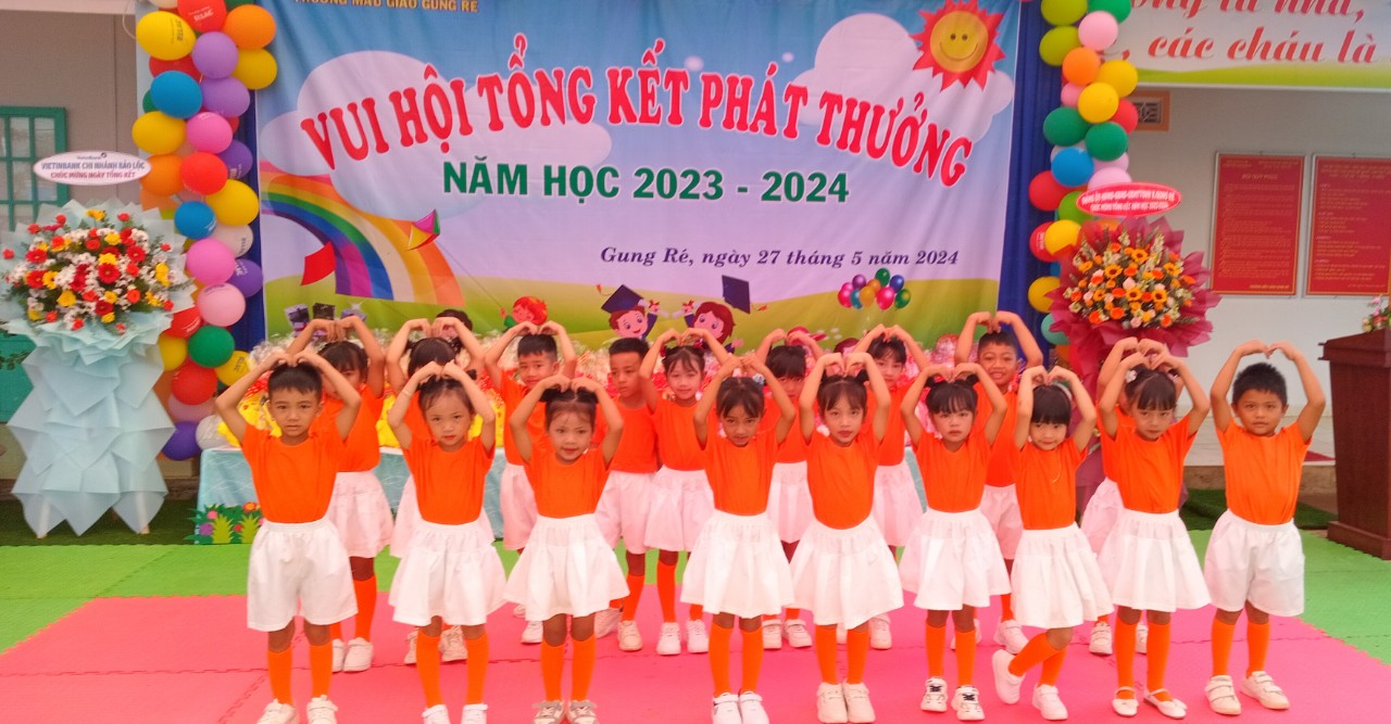 Thông báo tuyển sinh trường mẫu giáo Gung Ré năm học 2024 -2025