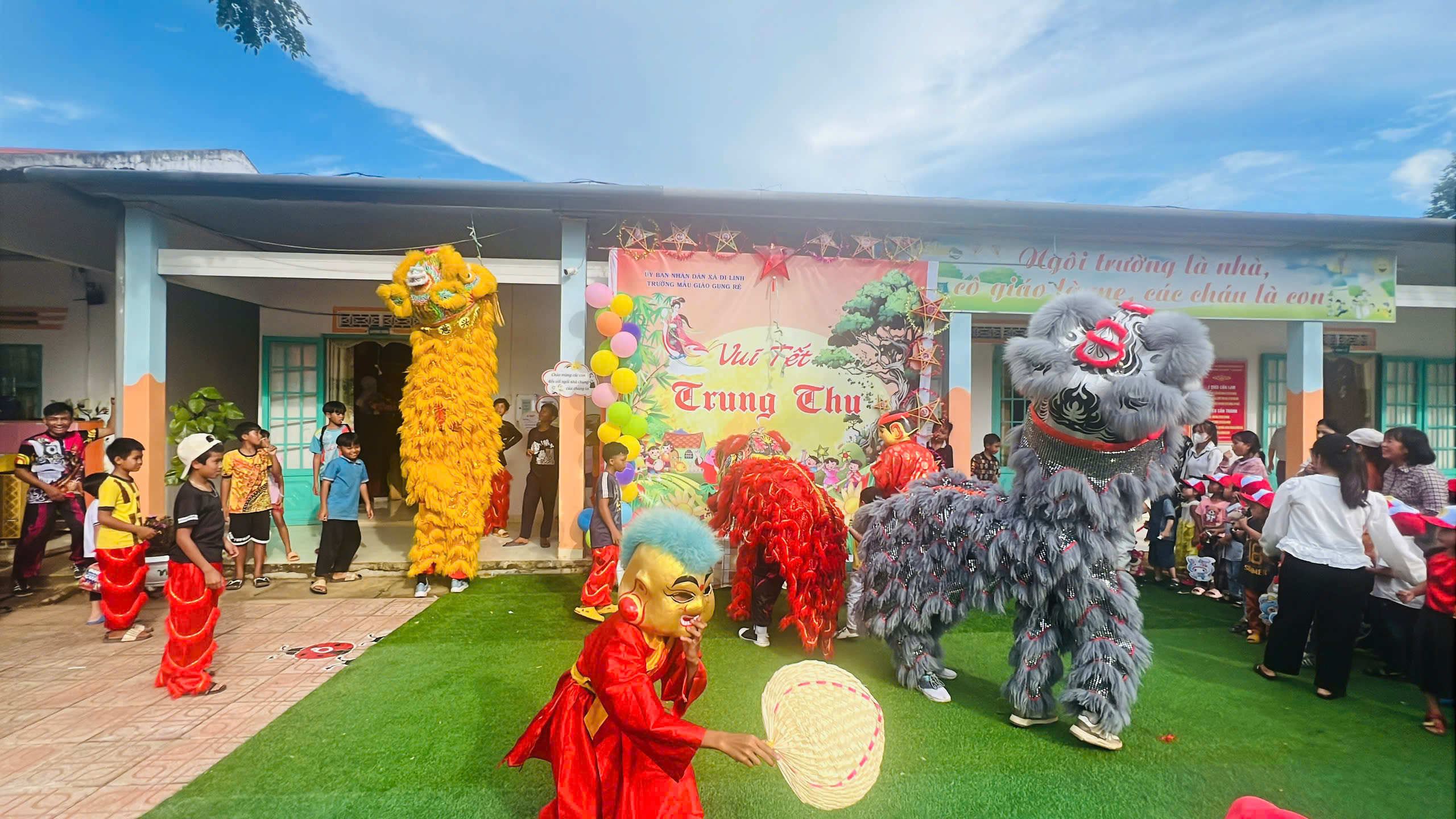 Các hoạt động trung thu lớp mầm