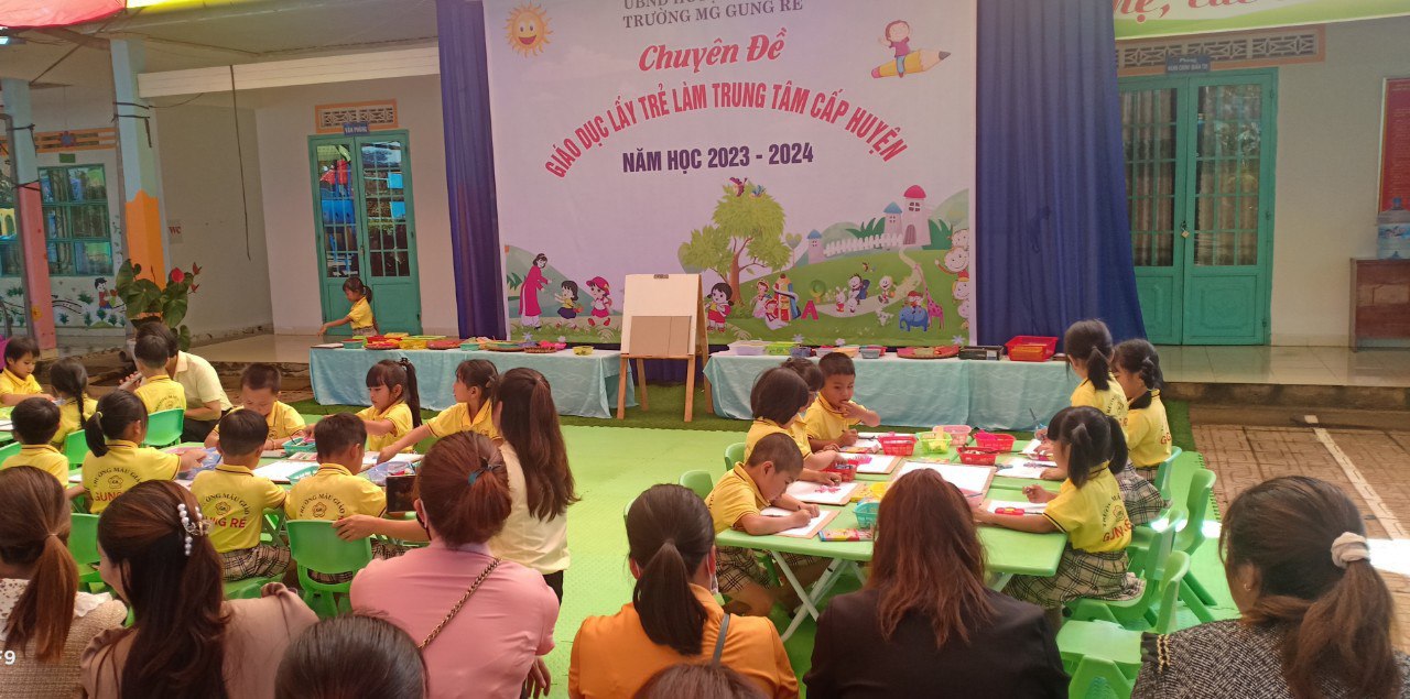 Chuyên đề giáo dục lấy trẻ em làm trung tâm cấp huyện năm học 2023-2024