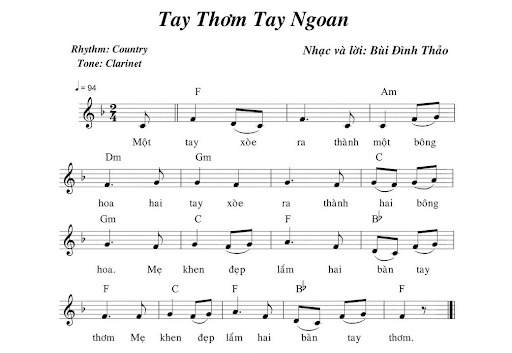 Bài hát Tay thơm tay ngoan